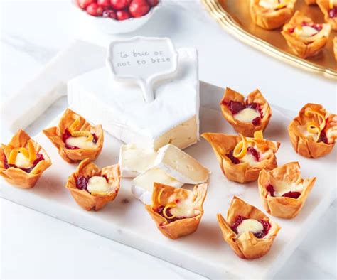 Cranberry Brie Phyllo Cups Cookidoo het officiële Thermomix