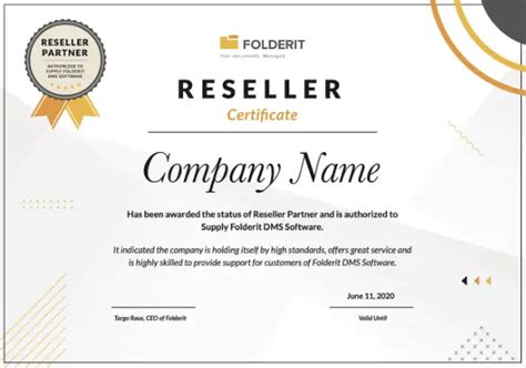 Reseller Program For Document Management Software Folderit Dms