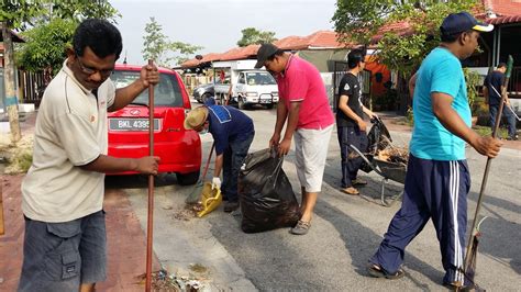 Persatuan Penduduk BANDACAYA 2 Program Bergotong Royong Membersihkan