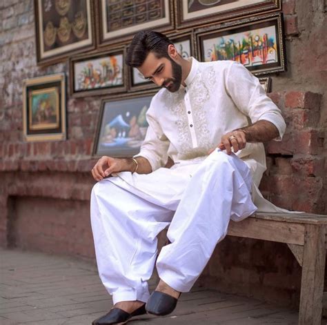 Pakistani Model Hasnain Lehri Arab Men Fashion Indian Men Fashion