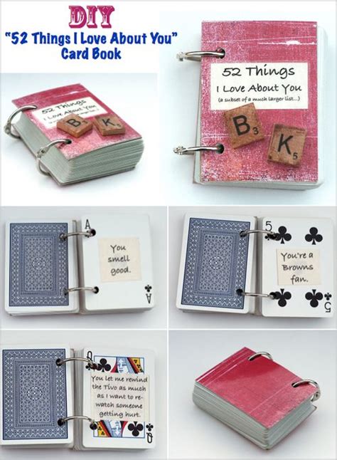 52 Reasons Why Diy Love Book Diy Book Diy Crafts For Ts Diy Home