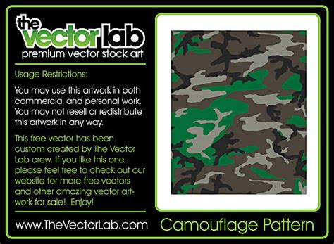 Vector Camouflage Pattern | WOW Vectors