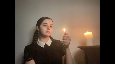 Asmr Soft Spoken Role Play Wednesday Addams Puts You On Trial Youtube