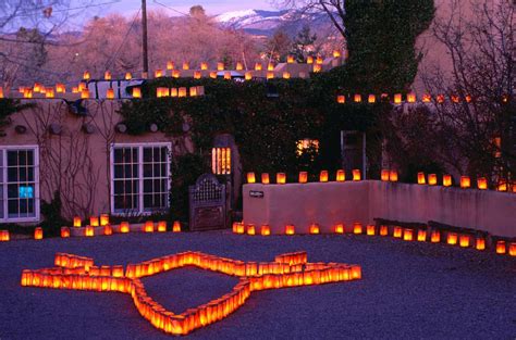 Christmas In The Southwest Luminarias And Farolitos