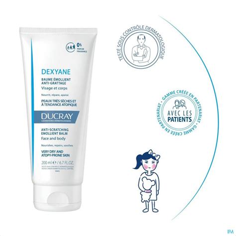 DUCRAY DEXYANE BAUME EMOLLIENT ANTI GRATTAGE 200 ML Crèmes Laits