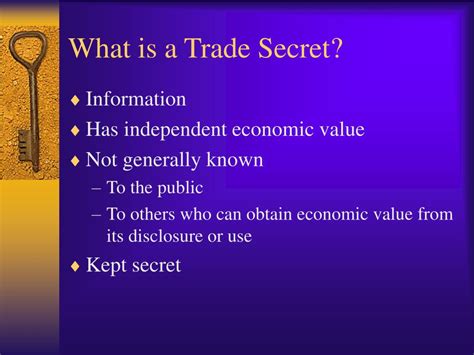 Ppt Trade Secret Protection For Employers Powerpoint Presentation