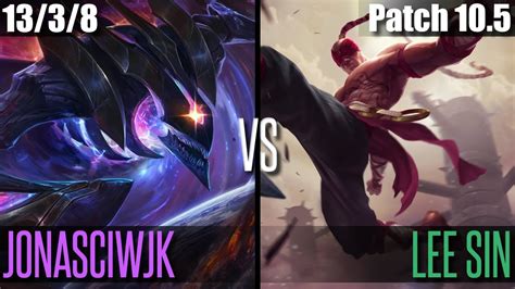 JONASCIWJK KHA ZIX Vs LEE SIN EUW DIAMOND 1 Patch 10 5 YouTube