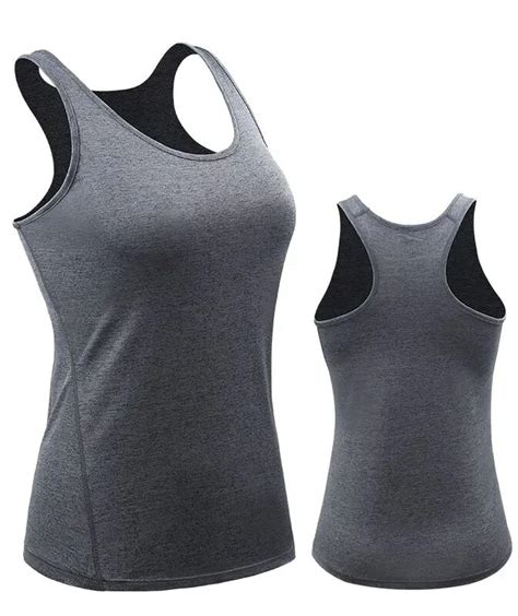 Custom Plain Workout Women Slim Fit Racerback Tank Top Athletic Blank Sports Gym Cotton Ribbed