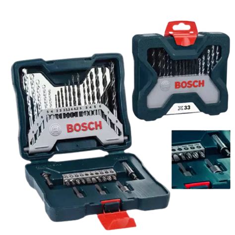 Bosch 33pcs X Line Screwdriver Bits And Drill Bit Set 2607017398 Gh