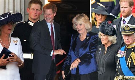 Prince Harry And Queen Camilla Inside Fraught Relationship As Explosive Claims Unfold Royal