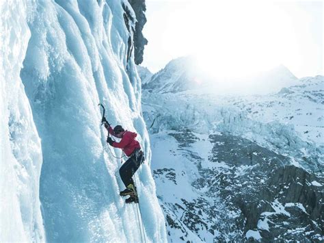 Escalada en hielo Chamonix y Cogne Michel González Alpinismo