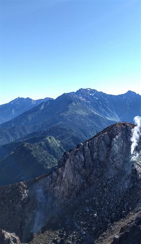 焼岳北峰⛰️焼岳南峰 Aslanさんの槍ヶ岳・穂高岳・上高地の活動データ Yamap ヤマップ