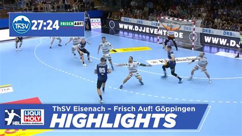 Thsv Eisenach Frisch Auf G Ppingen Handball Bundesliga