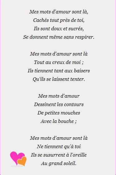 Mes Mots D Amour Mots D Amour Beau Texte D Amour Beau Poeme D Amour