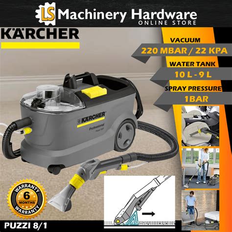 Karcher Spray Extraction Carpet Cleaner Puzzi Year Warranty