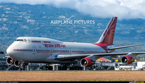 Vt Eva Air India Boeing 747 400 At San Jose Juan Santamaría Intl Photo Id 1173141