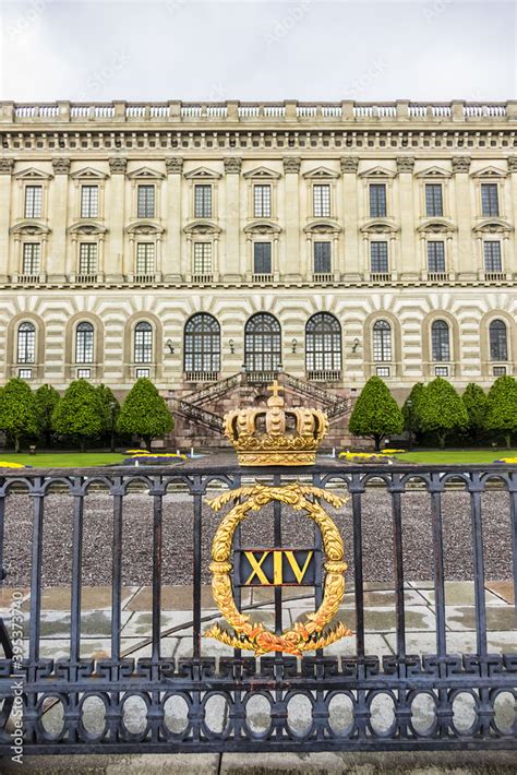 View Of Royal Palace Eastern Facade Stockholms Slott Or Kungliga