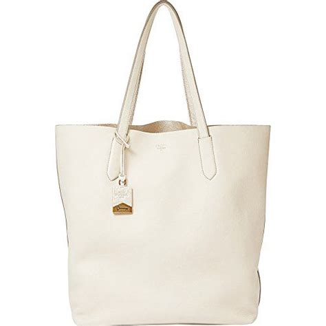 Fossil Fairfax Tote White Handbag White Tote Bag White Purses