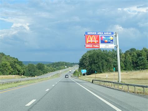 East Coast Roads Interstate New York Thruway Eastbound Views