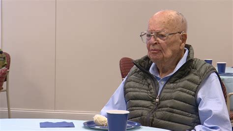 World War Ii Vet Celebrates 104th Birthday Says Enjoy Life