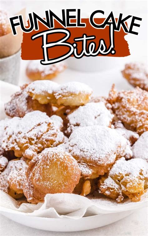 Funnel Cake Bites Pass The Dessert