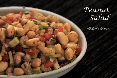 Peanut Salad Recipe Healthy Weight Loss Peanut Salad Zeel S Kitchen