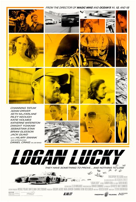 Logan Lucky (#3 of 4): Extra Large Movie Poster Image - IMP Awards