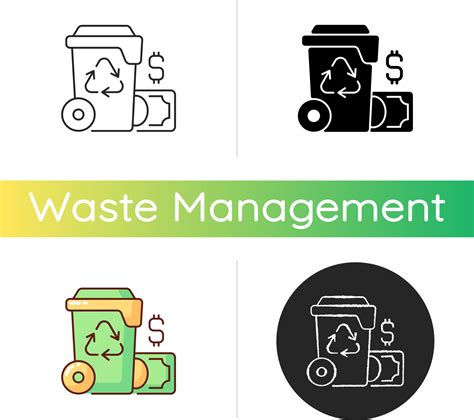 Waste Management Icons 13652951 Vector Art at Vecteezy