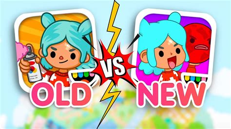 New Vs Old Toca Boca 🌍 Toca Life World Youtube