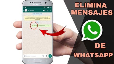 Como Eliminar Mensajes Enviados De Whatsapp En Android IPhone 2019