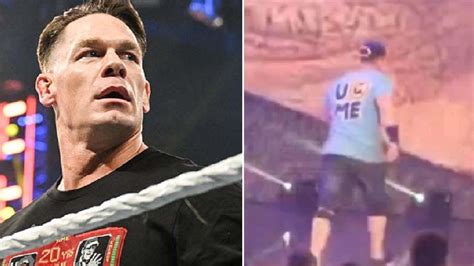 Watch John Cena Came Face To Face With His Former Wwe Rival After