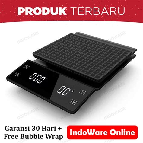 Jual Timbangan Kopi Digital 3KG 0 1GR Timer V60 Drip Coffee Scale