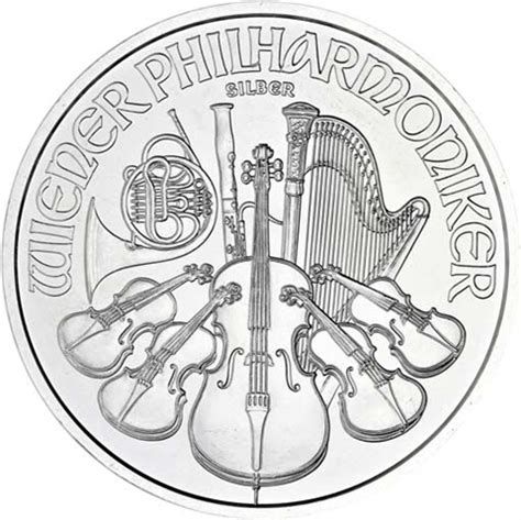 1 Unze Silber Wiener Philharmoniker 2024 1 oz Silber 2024 für 27 86