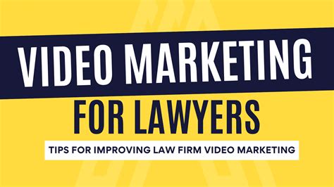 Video Marketing For Lawyers Tips For Improving Law Firm Video Marketing By Aries