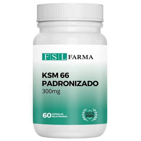 Ksm Aumenta Os N Veis De Testosterona Mg C Psulas Fsl Farma