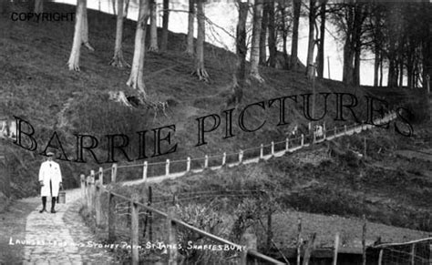 Shaftesbury Laundry Lane And Stoney Path C1930 • Vande Prints