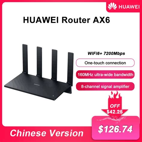 Huawei Enrutador WiFi AX6 Original Repetidor Inal Mbrico De Se Al De 8