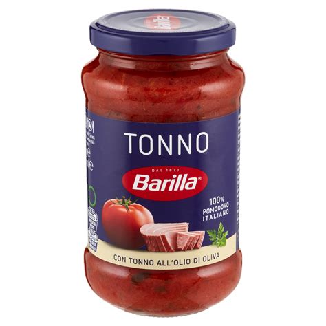 Barilla Sugo Tonno 100 Pomodoro Italiano Condimento Per Pasta 400g