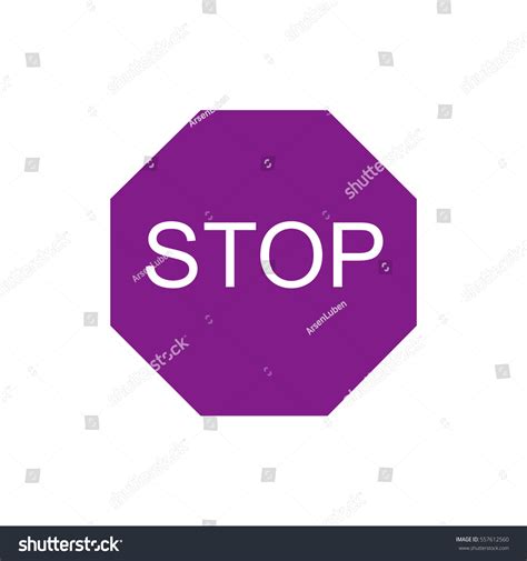 Road Sign Stop Vector Stock Vector (Royalty Free) 557612560 | Shutterstock