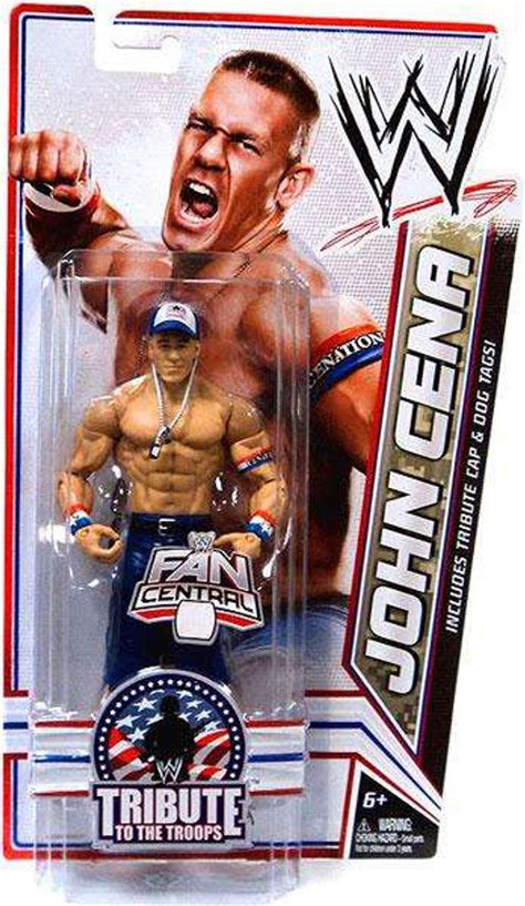 WWE Wrestling Tribute To The Troops John Cena Exclusive Action Figure Mattel Toys - ToyWiz