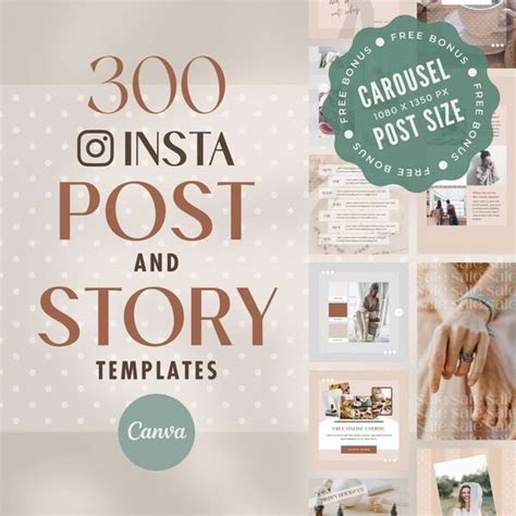 Free Canva Instagram Post Template Mini Bundle