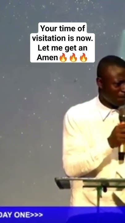 Your Time Of Visitation Is Now Say Amen Miracle Visitation Worship Viral Trending Fyp