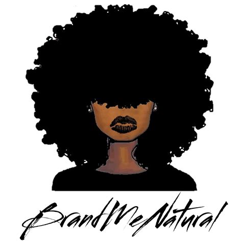 Natural Black Hair Silhouette