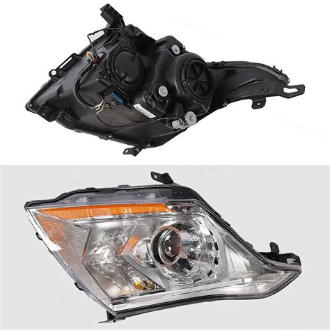 For 2010 2016 Cadillac Srx Headlight Hid Led Drl Left And Right Side Hid Headlamps Ebay