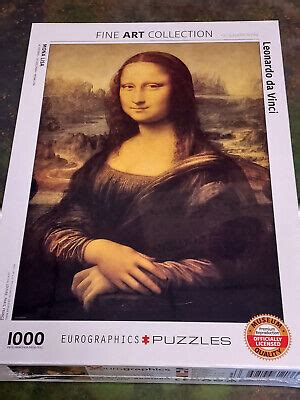 Ravensburger Leonardo Da Vinci Mona Lisa Jigsaw Puzzle Pi Ces New