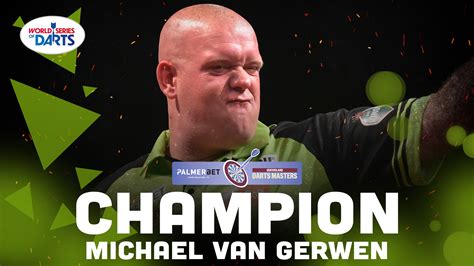 Pdc Darts On Twitter Van Gerwen Is The Champion It S A Th World