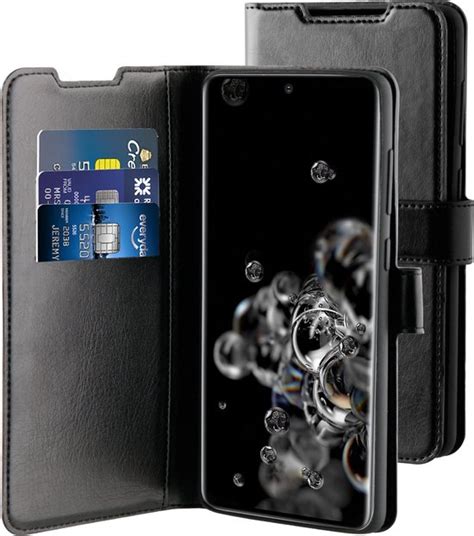 BeHello Samsung Galaxy S20 Ultra Gel Wallet Case Black Bol