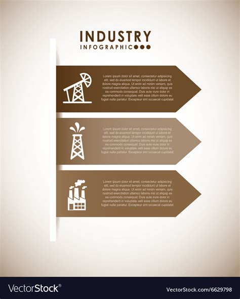 Pollution infographics design Royalty Free Vector Image