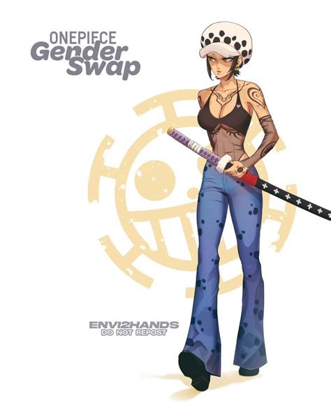 Trafalgar Law Gender Swap By Envi2hands On Twitter One Piece