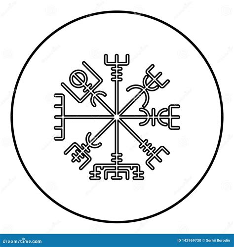 Vegvisir Outline